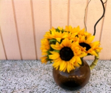 I think sunflowers are beautiful!